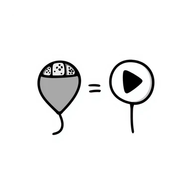 live broadcast icon, hand drawn doodle style, casual and fun sticker