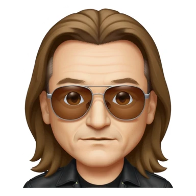 The Edge of U2 sticker