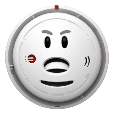 smoke detector  sticker