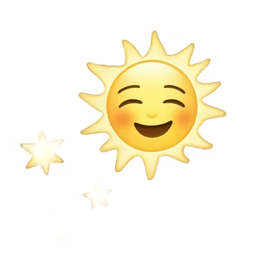 The sun the moon and the stars sticker