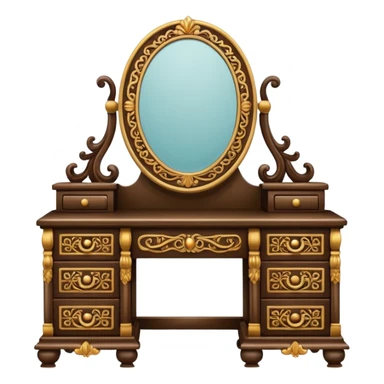 Makeup vanity  sticker