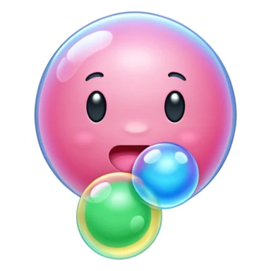 Someone make a bubble with a chwingum sticker