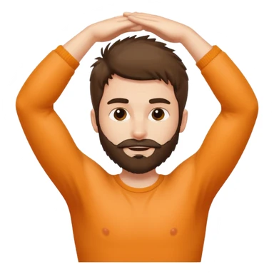 Hairy armpit close up  sticker