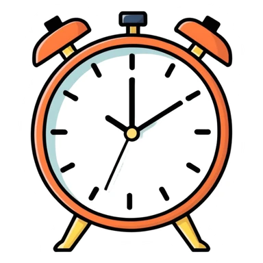 Clock it sticker