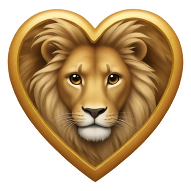 leo print heart emoji  sticker