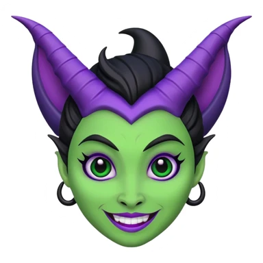 maleficent As a Emoji that don’t already exists. sticker