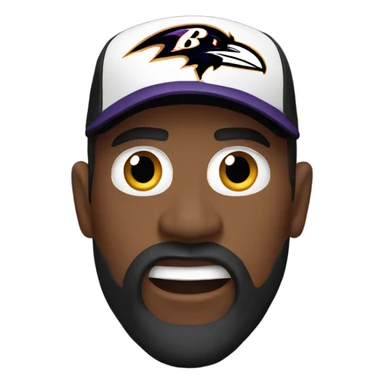 Ravens beat Steelers sticker