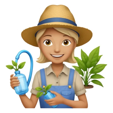 garden waterer sticker