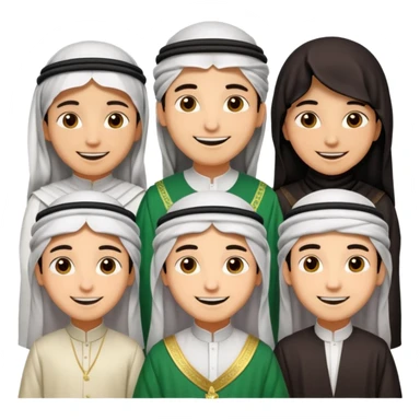 big Saudi Family sticker