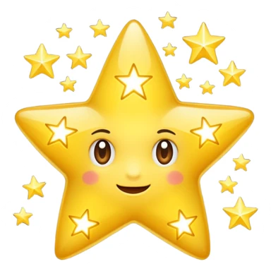 estrellas brillando sticker