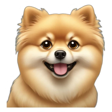 pomeranian love sticker