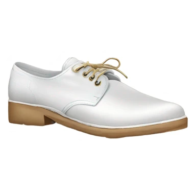 a pair of designer charentaise shoes with 'Seenk' written on them sticker