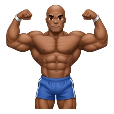 ronnie coleman senza sfondo in posa muscolare sticker