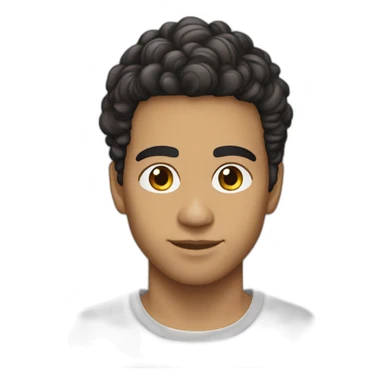 GUSTAVO-REYNOSO-STRAIGHTHAIR-LIGHTSKINCOLOR sticker