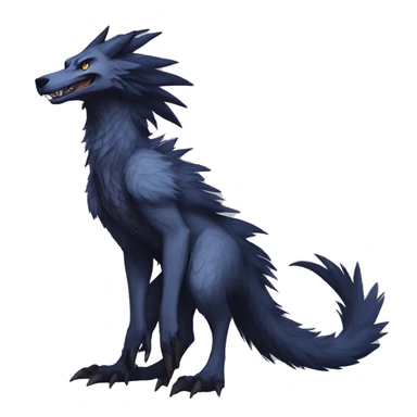 Cool Edgy Sergal species by LiLaiRa full body sticker