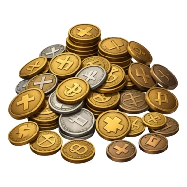 Old Coins sticker