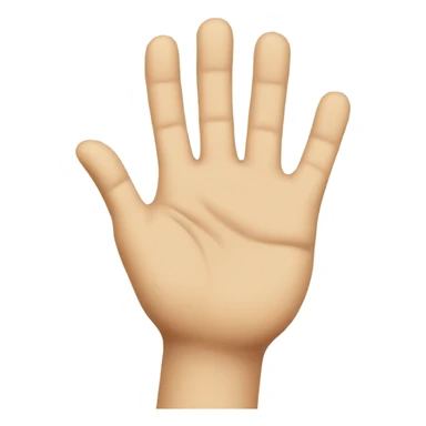 Upside down OK hand sticker