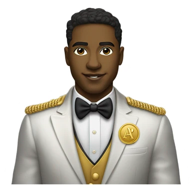 Alpha phi alpha man  sticker