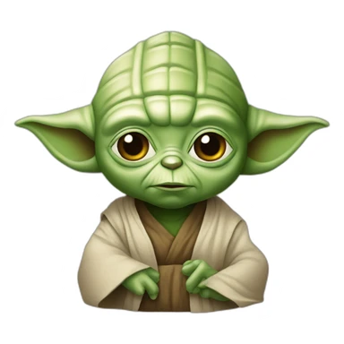Star wars yoda sticker