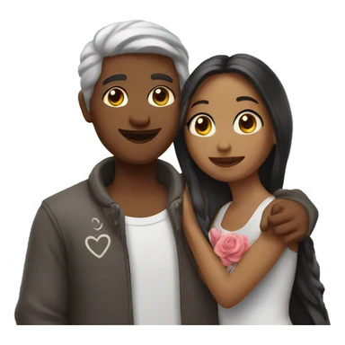 Love and peace sticker