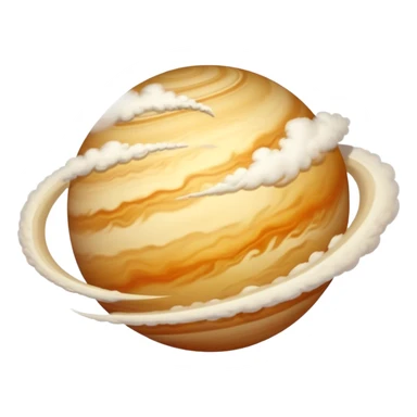 Planet Venus without rings sticker