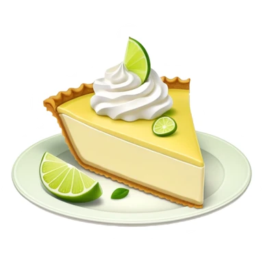 Florida key lime pie sticker