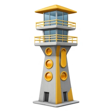observation tower sticker
