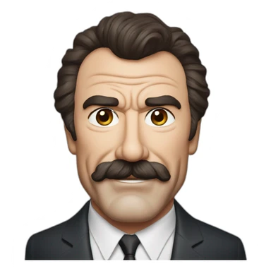 tom selleck sticker