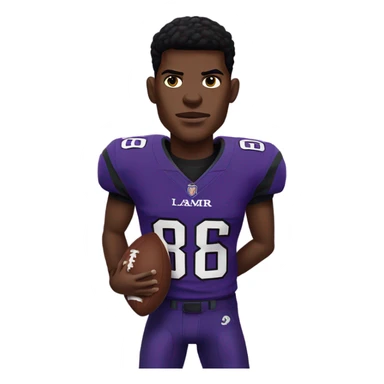 Lamar Jackson sticker