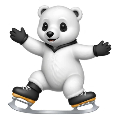 🧸⛸️🐧 sticker