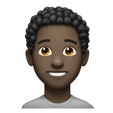 captivating portrait of light skinned black guy sticker