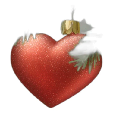 Christmas Kissing bough sticker