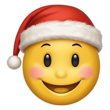 Smiley in a festive mood sticker