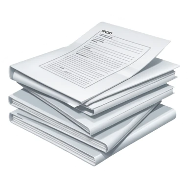 Pile of patent papers sticker
