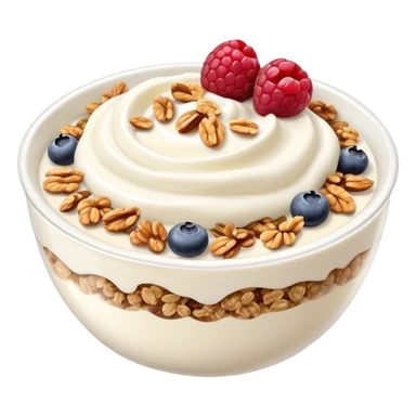 Greek yogurt bowl sticker