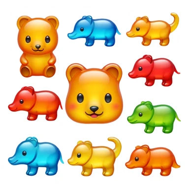 Gummy Animal  sticker
