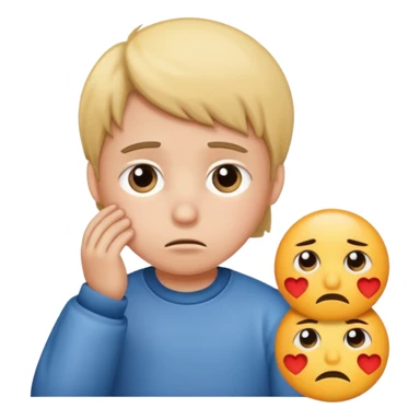 the kid is sad and the grade is F sticker