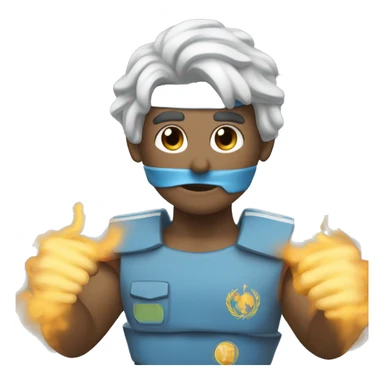 Un cóndor mostrando su fuerza  sticker