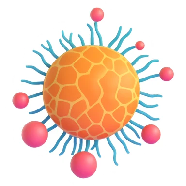 animal cell sticker
