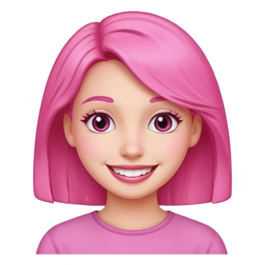 Pink girl new followers sticker