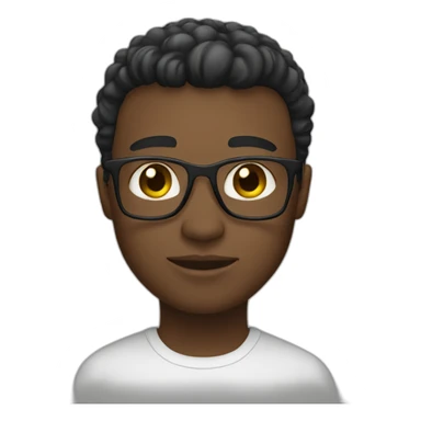 community manager black air white skin sticker