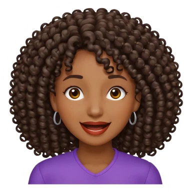 Cacheada apaixonada  sticker