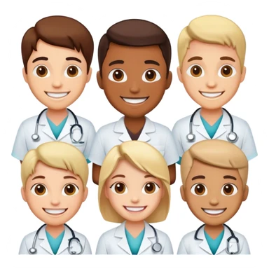 Dental dream team sticker