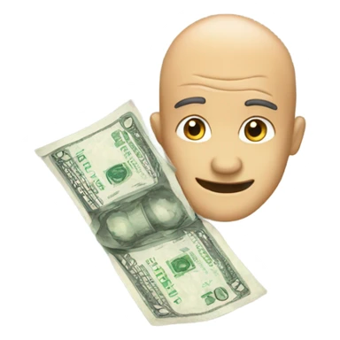 fajo de billetes sticker