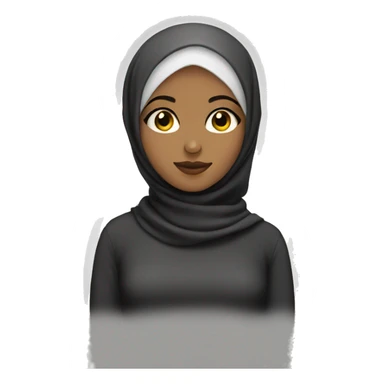 hijab girl  sticker