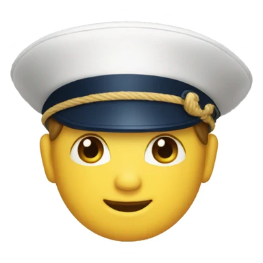 A sailor’s hat  sticker