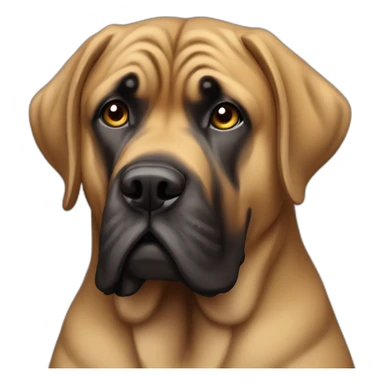 Mastiff dog sticker