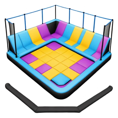 Indoor Trampoline Park sticker