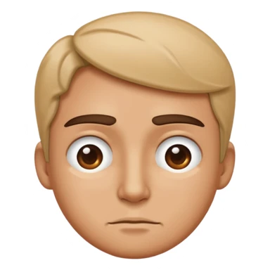 Squinting face sticker