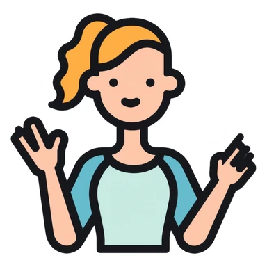 teacher explaining lesson sticker